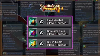 ALL HELXAR TOUCHED FATEBOUND | Soul Knight Prequel