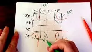 K Mapping Another 4 Variable Example