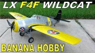 LX Models F4F Wildcat UNCUT Flight Demo By: RCINFORMER