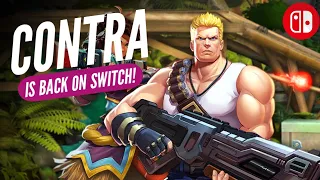 Contra Operation Galuga BLASTS onto the NINTENDO SWITCH!