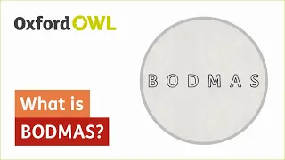 What is BODMAS? | Oxford Owl