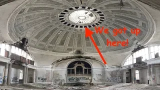 ABANDONED MEGA CHURCH (CLIMBED THE DOME OF DEATH!!)