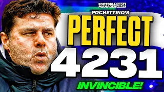 PERFECT 4-2-3-1 FM24 Tactics! | Invincible! | 3+ Goals Per Game!