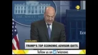 White House top advisor Gary Cohn resigns