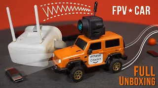 New Micro RC FPV Car Unboxing Full Wrangler 3010 Snilco SNT