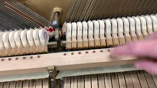 Installing a spinet piano action - tips and tricks