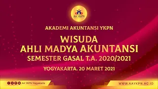 Wisuda Ahli Madya Akuntansi   Akademi Akuntansi YKPN TA 2020 2021