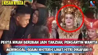 Pesta Nikah Berubah jadi Takziah, Pengantin Wanita Mendadak Meñiñggal, Suami Lgsg Nangis Histeris!!