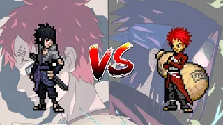 Sasuke VS Gaara