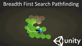 (BFS) Tactical Turn-Based Pathfinding, Breadth First Search in Unity3d