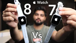 Apple Watch 7 vs 8 Full in depth Comparison in Hindi | is that any difference?  Mohit Balani