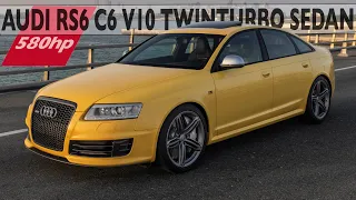 5.0L V10 TWINTURBO AUDI RS6 C6 SEDAN - The classic in Imola & all its details - One owner since new!