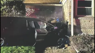 Speeding SUV smashes into sleeping family's Eastpointe house