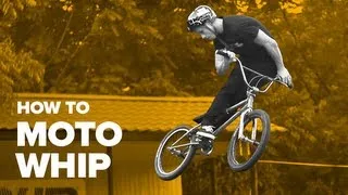 Как сделать мото вип на BMX (How To Moto Whip BMX)