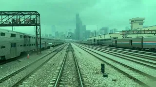 Take a ride on the Metra BNSF from Western Ave to Chicago Union Station