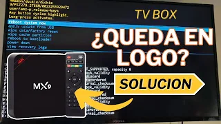 SOLUCION TV BOX Se Queda en Logo (Identifica el Problema)