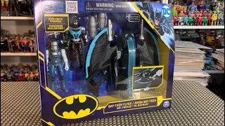 Bat-Tech Flyer/Avion Bat-Tech Mr. Freeze VS. Batman Action Figure Review Spin-Master DC Playset