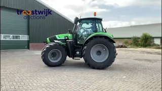 auction 42041, lot 2, Deutz Fahr 6190 ttv Warrior