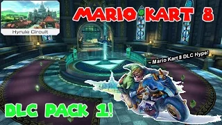 DLC Pack 1 - Hyrule Circuit! | Mario Kart 8 DLC Link Wii U | (1080p/60FPS)[HD]