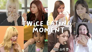 TWICE EATING MOMENTS