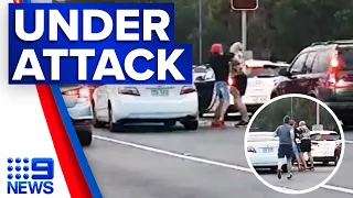 Man punched in road rage incident | 9 News Australia