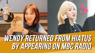 Wendy Returned from Hiatus by Appearing on 'MBC Radio with Book', Fans are Welcoming Her Comeback