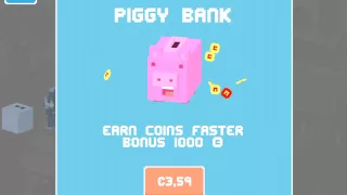 Crossy Road Update | 4 new characters (Piggy Bank, Dragon, Festive Chicken, Gifty) and new features!