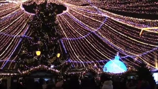 Christmas Markets near the Moscow Kremlin (Russia) Рождественские ярмарки рядом с Московским Кремлем