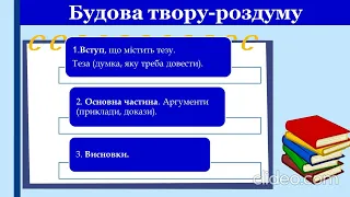 Твір роздум у публіцистичному стилі