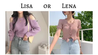 Lisa or Lena | Spring Summer  Korean Outfits