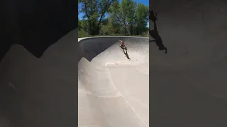 Deep pocket at Steamboat Skatepark 🤙 #shorts #longboarding #skatepark #skateboarding #colorado