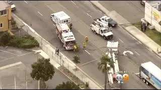 Pedestrian Electrocuted By Downed Power Line In Fullerton