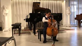 Cello Suite No.1 by J.S. Bach performed by young cellist Ryan Yeh