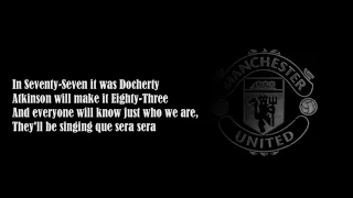 [LYRICS] Glory glory Man United - Manchester United Theme Song