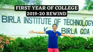 MY FIRST YEAR OF COLLEGE🔥 | LIFE AT BITS PILANI GOA CAMPUS