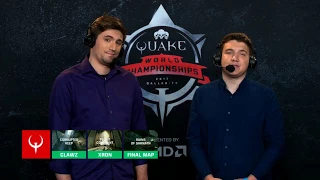 Clawz vs Xron 1/8 final Quakecon 2017 (1$ Million Tournament Quake Champions)