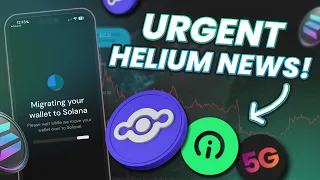 CRITICAL Helium Solana Crypto News...