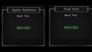 Jigoku Santoryu vs Dual Yoru Damage Comparison
