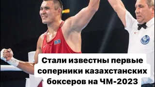 Тукешов Жалгас: Стали известны первые соперники казахстанских боксеров на ЧМ-2023 #бокс #новости