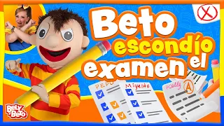 Beto escondió su examen Reprobado - Bely y Beto