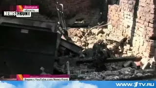 Украина Донбасс 31.07.15 В Донецке в районе `Донбасс Арены` ночью прогремели два мощных взрыва