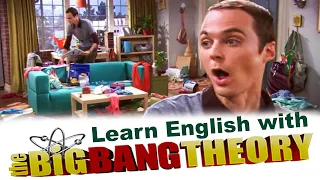 SHELDON has to CLEAN Penny's APARTMENT in the Middle of the Night | Learn English with Sitcoms