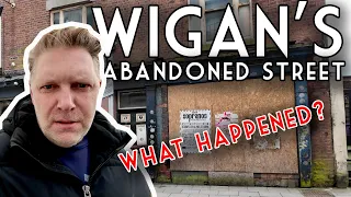 Wigan's abandoned street, what happened here? Why does this once thriving main street now lie empty?