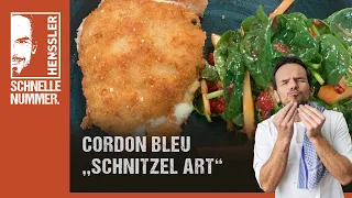 Schnelles Cordon Bleu "Schnitzel Art" Rezept von Steffen Henssler