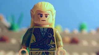 Taking the hobbits to isengard in Lego (stop motion)