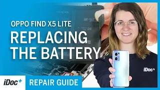 Oppo Find X5 Lite – Battery replacement [repair guide + reassembly]