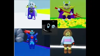 Roblox dust sans simulator THE REMAKE ALL BOSSES