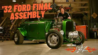 1932 Ford Rat Roaster Final Assembly & Cornwell Tools History - Stacey David's Gearz S5 E2