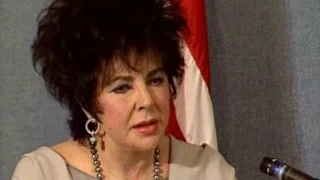 Elizabeth Taylor News Clips On AIDS