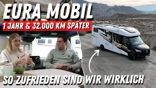 32.000km & 1 Jahr später ➡️ So zufrieden sind wir wirklich mit dem Eura Mobil Profila PT 726 EF